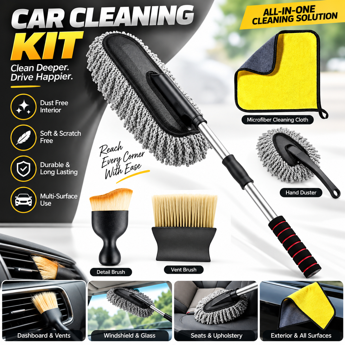 Microfiber Cleaning Duster