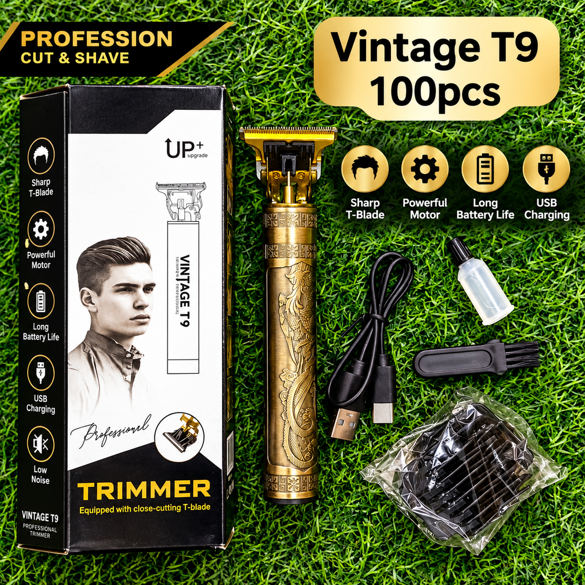 Vintage T9 Hair Trimmer, Hair,Shave