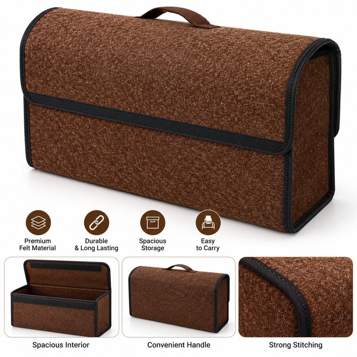 Foldable Car Trunk Organizer
